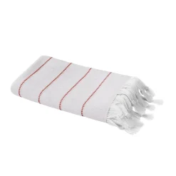 Serviette De Bain|GoodHome Serviette de bain blanche et mango 140 x 70 cm, Sary