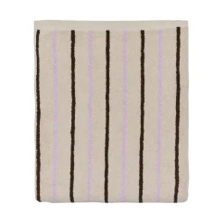 Serviette De Toilette|OYOY Living Serviette de bain rose en coton organique H150x100cm