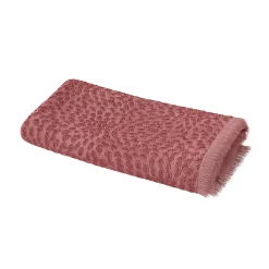 GoodHome Serviette de bain rose terracotta 140 x 70 cm, Sary