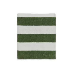 Serviette De Toilette|OYOY Living Serviette de bain vert en coton organique H100x50cm