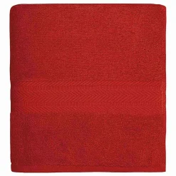 Sensei Maison Serviette de toilette 550 g/m² Rubis 50x100 cm LUXURY