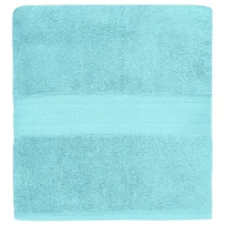 Sensei Maison Serviette de toilette 550 g/m² Bleu Turquoise 50x100 cm LUXURY