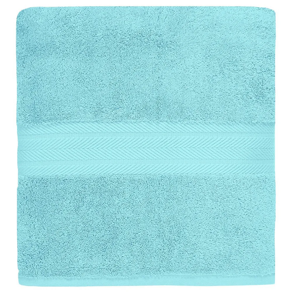Sensei Maison Serviette de toilette 550 g/m² Bleu Turquoise 50x100 cm LUXURY