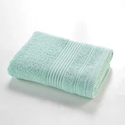 Serviette De Toilette|Douceur D'Intérieur Serviette de toilette 50 x 90 cm eponge unie tendresse Celadon