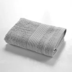 Serviette De Toilette|Eden Serviette de toilette 50 x 90 cm Tendresse gris perle