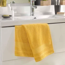 Serviette De Toilette|Eden Serviette de toilette 50 x 90 cm Tendresse jaune
