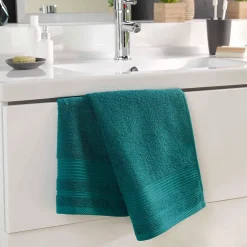 Serviette De Toilette|Eden Serviette de toilette 50 x 90 cm Tendresse emeraude