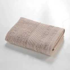 Serviette De Toilette|Eden Serviette de toilette 50 x 90 cm Tendresse taupe