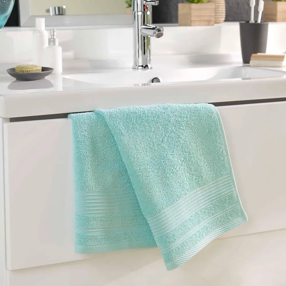 Serviette De Toilette|Eden Serviette de toilette 50 x 90 cm Tendresse vert celadon