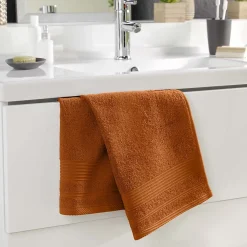 Serviette De Toilette|Eden Serviette de toilette 50 x 90 cm Tendresse caramel