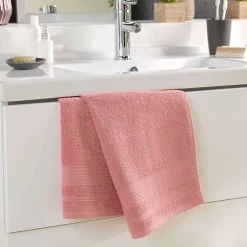 Eden Serviette de toilette 50 x 90 cm Tendresse rose