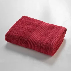 Eden Serviette de toilette 50 x 90 cm Tendresse rouge