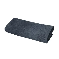 Serviette De Toilette|GoodHome Serviette de toilette bleu nuit 100 x 50 cm, Koros