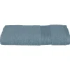 Atmosphera Créateur D'Intérieur Serviette de toilette Essentiel - coton 450 gr/m² - bleu orage 50x90 cm - Atmosphera