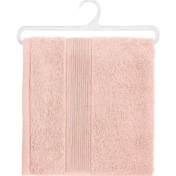 Atmosphera Créateur D'Intérieur Serviette de toilette Essentiel - coton 450 gr/m² - rose 50x90 cm - Atmosphera