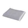 Serviette De Toilette|GoodHome Serviette de toilette gris nuage et anthracite Elland 100 x 50 cm