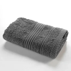 Serviette De Toilette|Eden Serviette de toilette invite 30 x 50 cm Tendresse anthracite