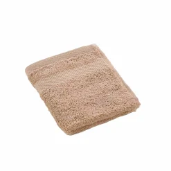 Serviette De Toilette|Eden Serviette de toilette invite 30 x 50 cm Elegante noisette