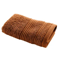Eden Serviette de toilette invite 30 x 50 cm Tendresse caramel