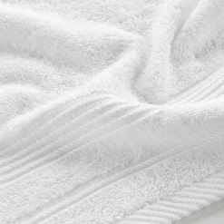 Serviette De Toilette|Eden Serviette de toilette invite 30 x 50 cm Tendresse blanc