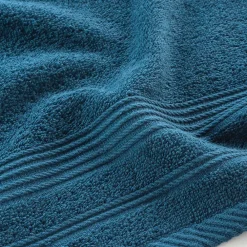 Eden Serviette de toilette invite 30 x 50 cm Tendresse bleu saphir