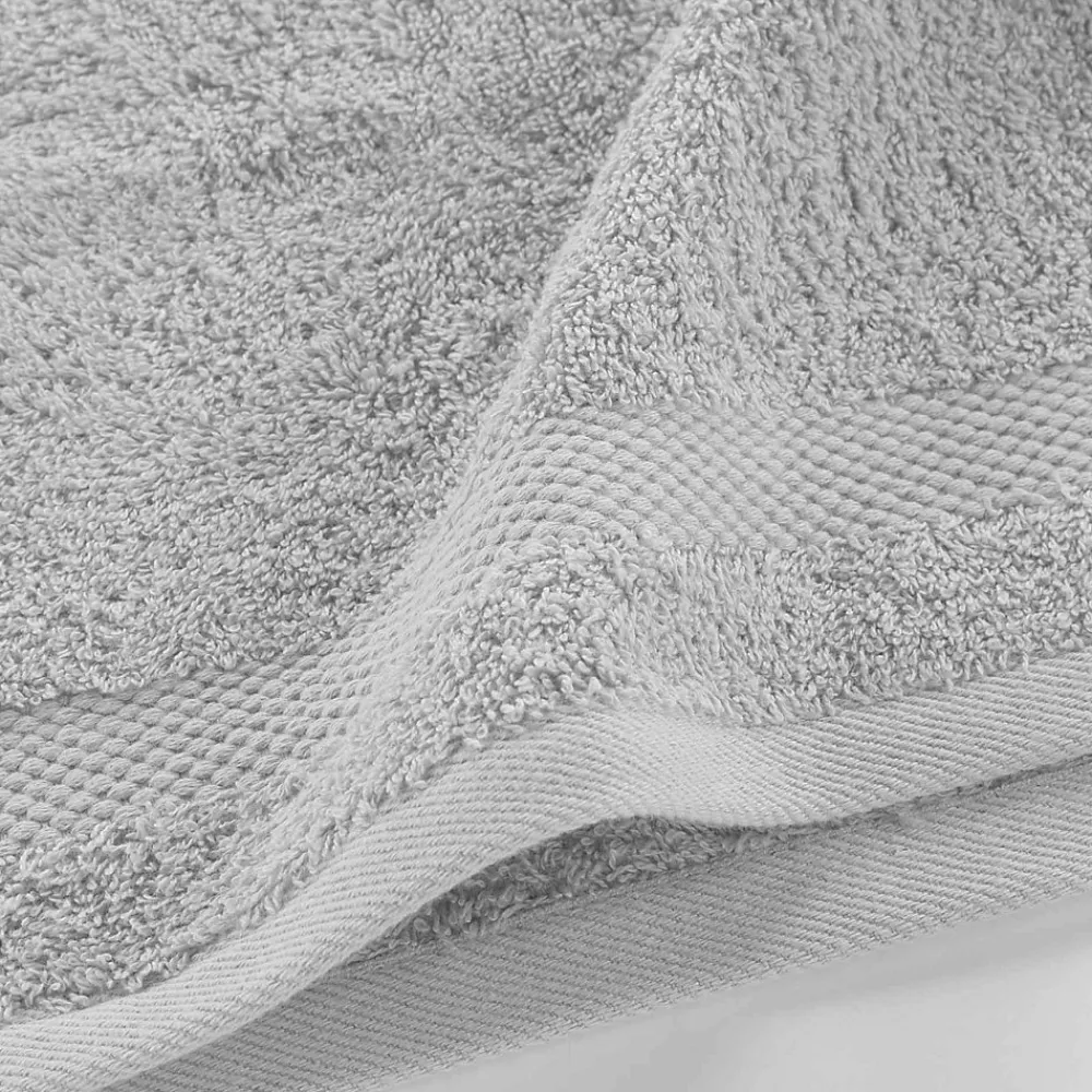 Serviette De Toilette|Eden Serviette de toilette invite 30 x 50 cm Elegante gris perle