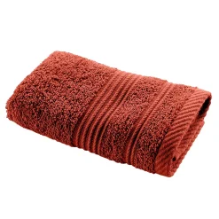 Eden Serviette de toilette invite 30 x 50 cm Tendresse marsala