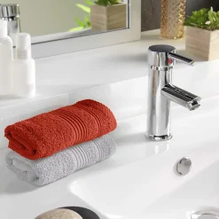 Eden Serviette de toilette invite 30 x 50 cm Tendresse marsala