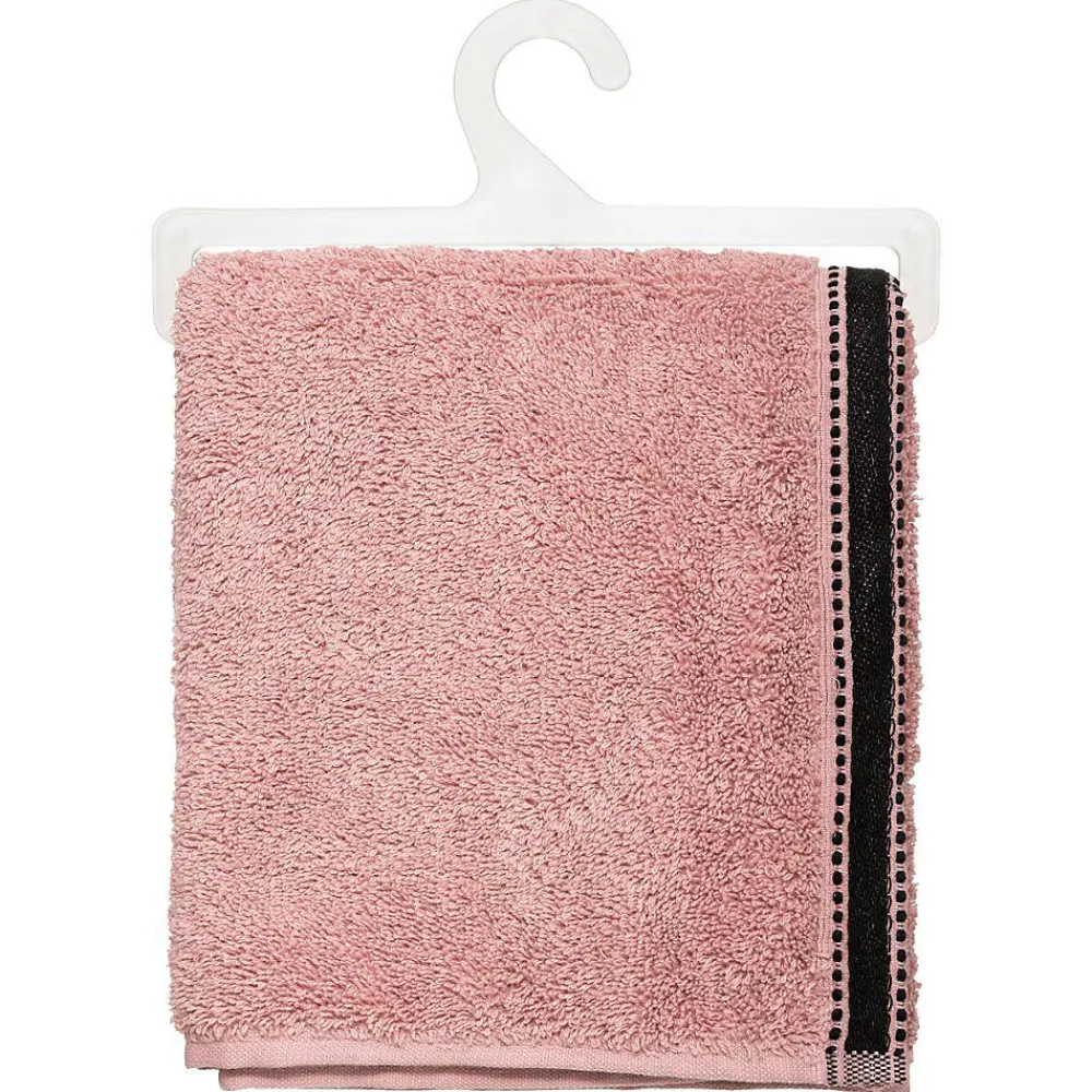 Serviette De Toilette|Atmosphera Créateur D'Intérieur Serviette de toilette Joia - coton 550 gr/m² - rose 50x90 cm - Atmosphera