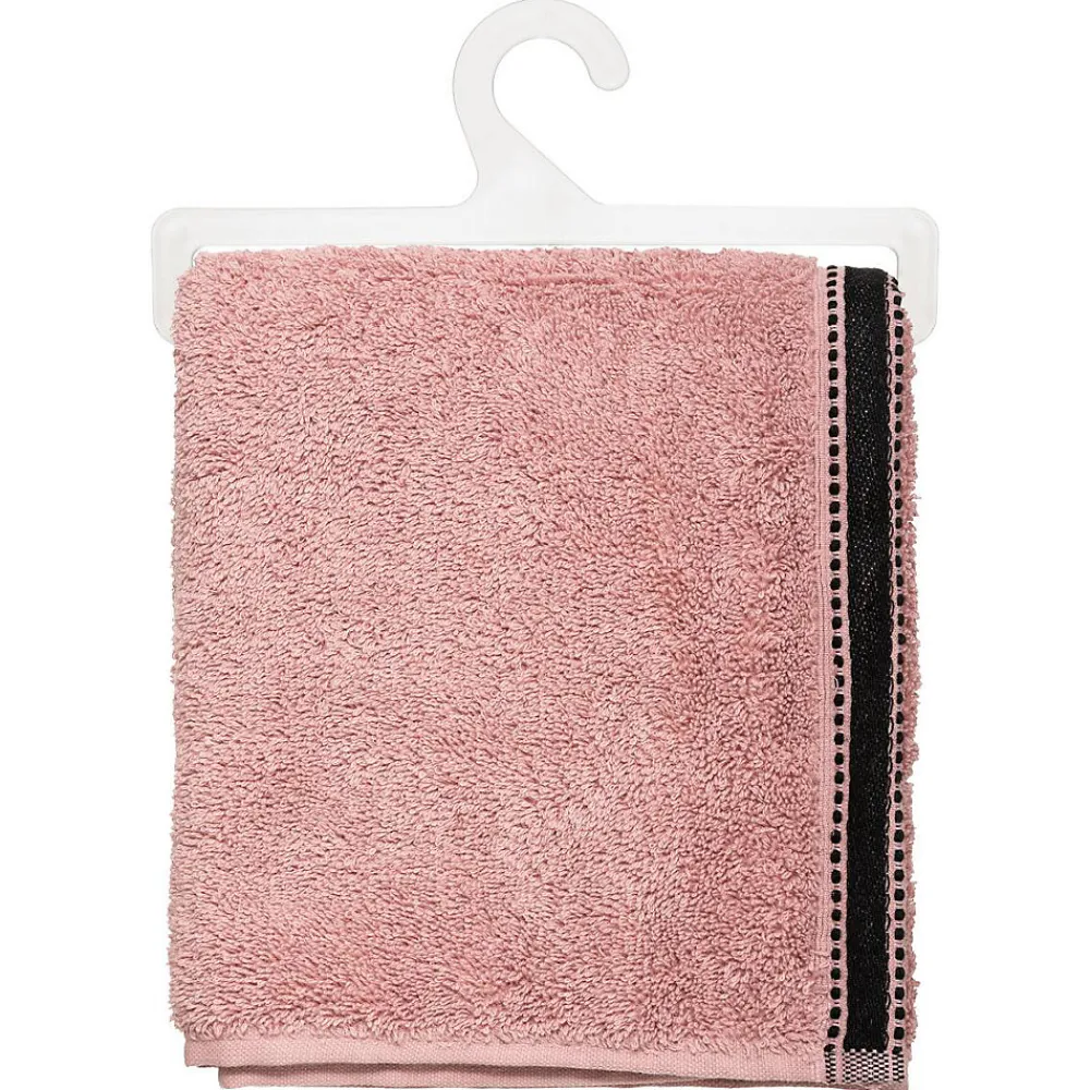 Serviette De Toilette|Atmosphera Créateur D'Intérieur Serviette de toilette Joia - coton 550 gr/m² - rose 50x90 cm - Atmosphera