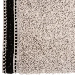 Serviette De Toilette|Atmosphera Créateur D'Intérieur Serviette de toilette Joia - coton 550 gr/m² - lin 50x90 cm - Atmosphera