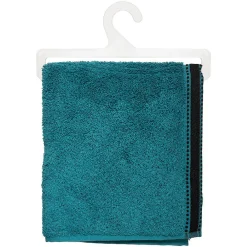 Atmosphera Créateur D'Intérieur Serviette de toilette Joia - coton 550 gr/m² - bleu canard 50x90 cm - Atmosphera