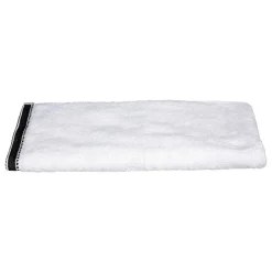 Atmosphera Créateur D'Intérieur Serviette de toilette Joia - coton 550 gr/m² - blanc 50x90 cm - Atmosphera