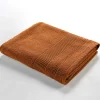 Douceur D'Intérieur Serviette de Toilette unie 50x90 cm - Collection Tendresse - Éponge 500 g,m² - 50x90cm - Caramel