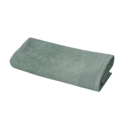 Serviette De Toilette|GoodHome Serviette de toilette vert de gris 100 x 50 cm, Koros