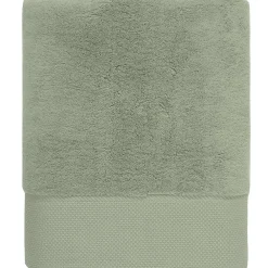Sensei Maison Serviette de toilette Zéro Twist 560 g/m² Sauge 50x100 cm SENSOFT