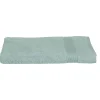 Atmosphera Créateur D'Intérieur Serviette invité Essentiel - coton 450 gr/m² - bleu givre 30x50 cm - Atmosphera