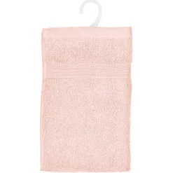 Serviette De Toilette|Atmosphera Créateur D'Intérieur Serviette invité Essentiel - coton 450 gr/m² - rose 30x50 cm - Atmosphera
