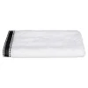 Atmosphera Créateur D'Intérieur Serviette invité Joia - coton 550 gr/m² - blanc 30x50 cm - Atmosphera