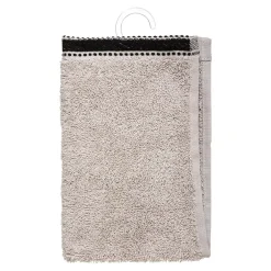 Serviette De Toilette|Atmosphera Créateur D'Intérieur Serviette invité Joia - coton 550 gr/m² - lin 30x50 cm - Atmosphera