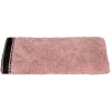 Serviette De Toilette|Atmosphera Créateur D'Intérieur Serviette invité Joia - coton 550 gr/m² - rose 30x50 cm - Atmosphera