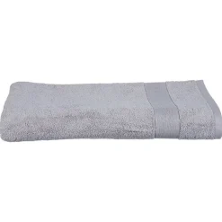 Serviette De Toilette|Eden Serviette ou drap de bain 100 x 150 cm Couleur moderne taupe