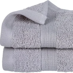 Serviette De Toilette|Eden Serviette ou drap de bain 100 x 150 cm Couleur moderne taupe