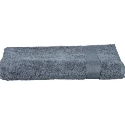 Eden Serviette ou drap de bain 100 x 150 cm Couleur moderne gris fonce
