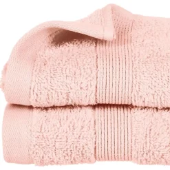 Serviette De Toilette|Eden Serviette ou drap de douche 70 x 130 cm Couleur moderne rose