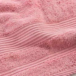 Serviette De Toilette|Eden Serviette ou drap de douche 70 x 130 cm Tendresse rose