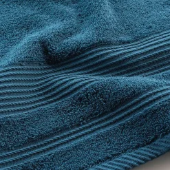 Serviette De Toilette|Eden Serviette ou drap de douche 70 x 130 cm Tendresse bleu saphir