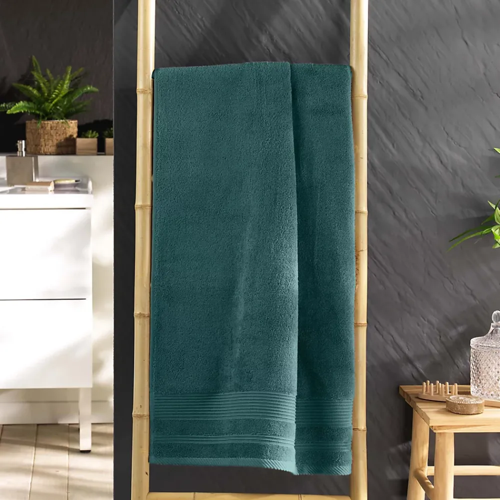 Eden Serviette ou drap de douche 70 x 130 cm Tendresse orage