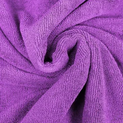 Serviette De Bain|Vivezen Serviette poncho de bain ou de plage - Adulte - Violet -