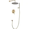 Lomazoo Set de douche encastré Solara doré